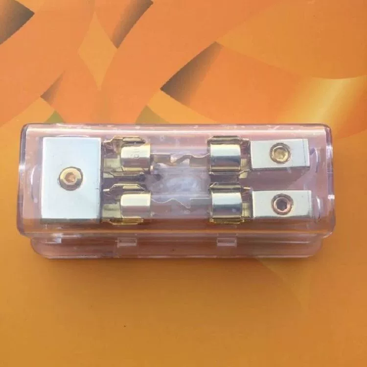 Поставка 10*38 автомобильный держатель предохранителя модифицированный автомобильный аудио держатель предохранителя автомобильный разъем 1 вход и выход держатель предохранителя