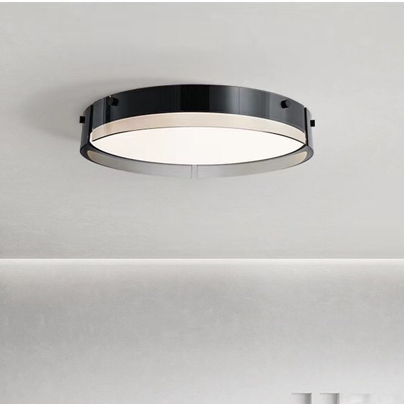 High-End Creative and Personalized Round Study Lamps, Room Master Bedroom Lamps, Italian Minimalist High-End Bedroom Ceiling Lamps