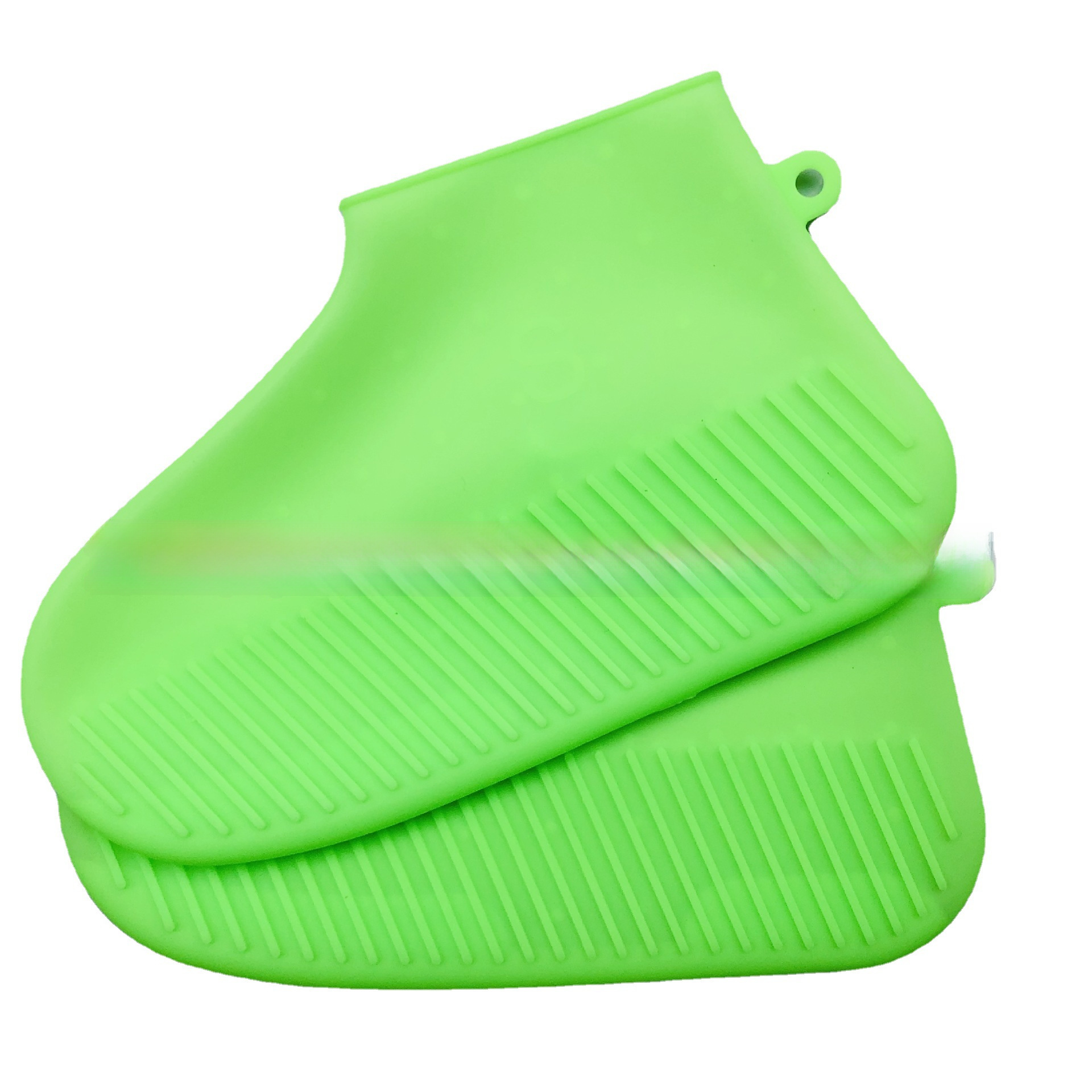 Factory Direct Supply Silicone Shoe Cover Outdoor Waterproof and Rainproof Shoe Cover Thickened Bottom Non-slip Wear-resistant Portable Shoe Cover