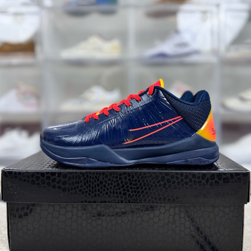 Pure Original Kobe 5th Generation Clark Low-Top Basketball Shoes kobe5 Carbon Plate Support Practical Basketball Shoes for Men and Women