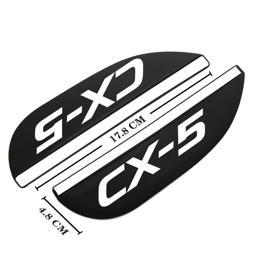 MazdaI Car MX-5 | Mazda Rearview mirror rainproof sticker - mazda-6-cx-5