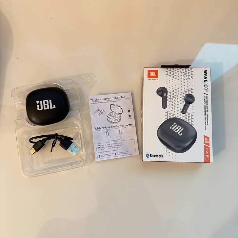 JB-L WAVE 300高颜値真無線bluetoothイヤホンは積極的に騒音運動入耳式イヤホンを低減する|undefined