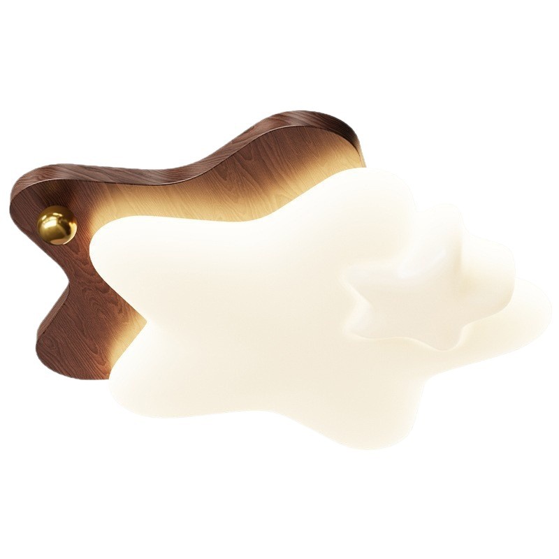 Lámpara de techo de dormitorio de estilo antiguo, luz de protección ocular de espectro completo de atmósfera simple moderna, sala de estudio, lámpara led para habitación infantil