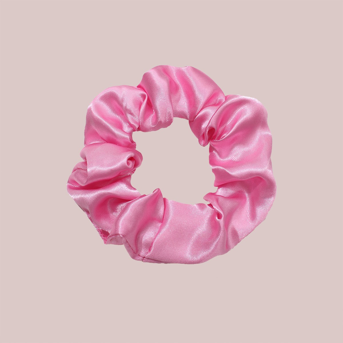 Coletero Scrunchie de Satén de Alta Elasticidad