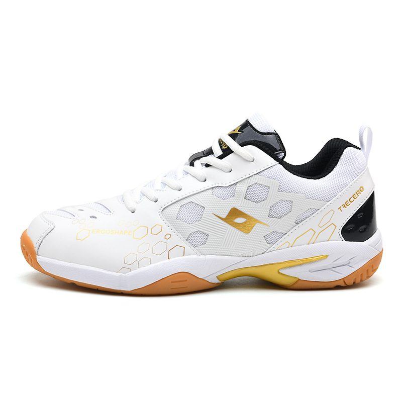 Nuevos zapatos de tenis de mesa transfronterizos zapatos deportivos de malla de moda zapatos de bádminton antideslizantes de suela gruesa zapatos de entrenamiento de tenis