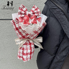 Christmas Gift DIY Handmade Small Fruity Rose Bouquet Material Kit Same Style Easy to Make