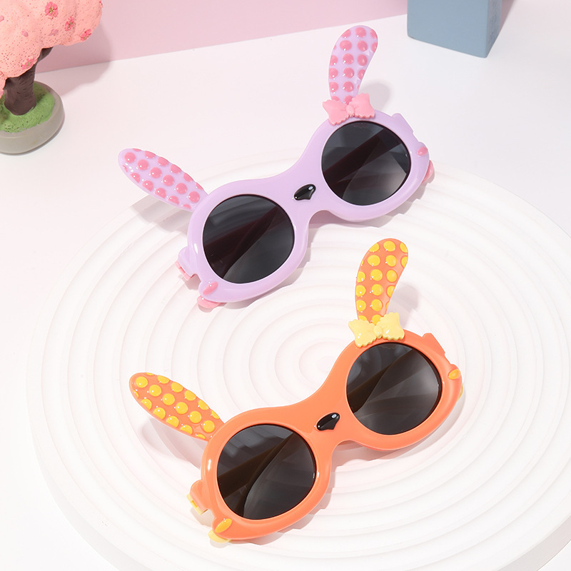 Gfas de sol polarizadas para niñas UV-protección solar para niños niñas niños gafas de sol para bebés de dibujos animados