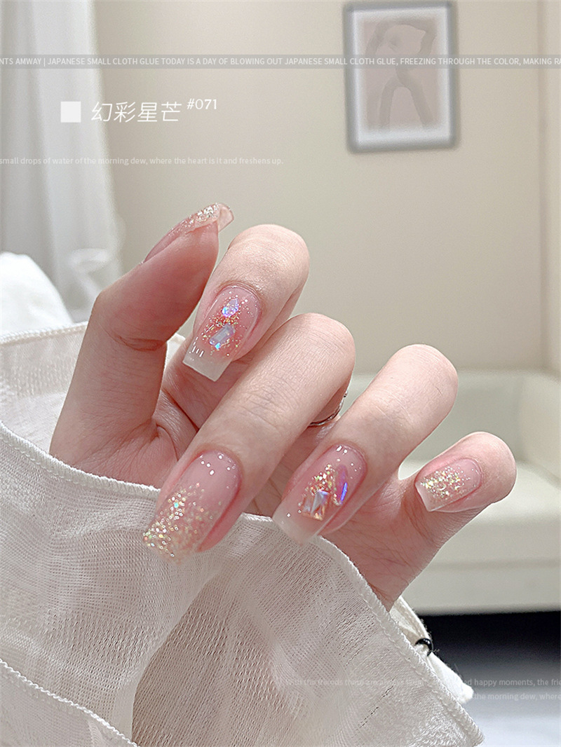 KaSi fototerapia Esmalte de uñas pegamento 2023 nueva primavera y el verano popular blanco lechoso nude rojo cereza salón especial
