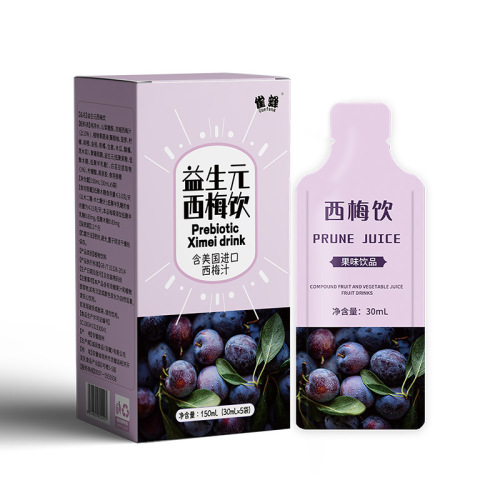 Quefeng Prebiotic Prune Drink Wholesale Prune Juice Dinner Savior Liquid Salad Drink Fruit and Vegetable Enzyme Drink
