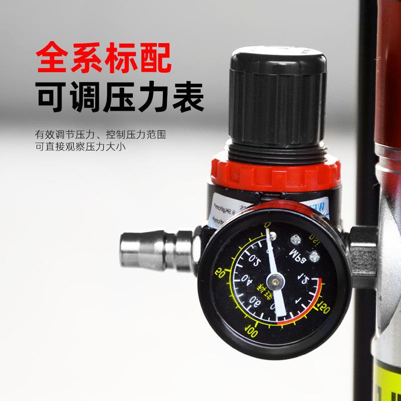 Keqiu GZ - 8 máquina de mantequilla neumática de alta presión, pistola de mantequilla de llenado de aceite, bomba de lubricación de mantequilla pequeña, bomba de bombeo image 3
