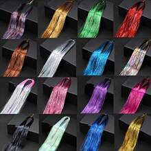 C 45731 Colorful Shiny Hair Extensions ��ɫ����ӷ� �羳����