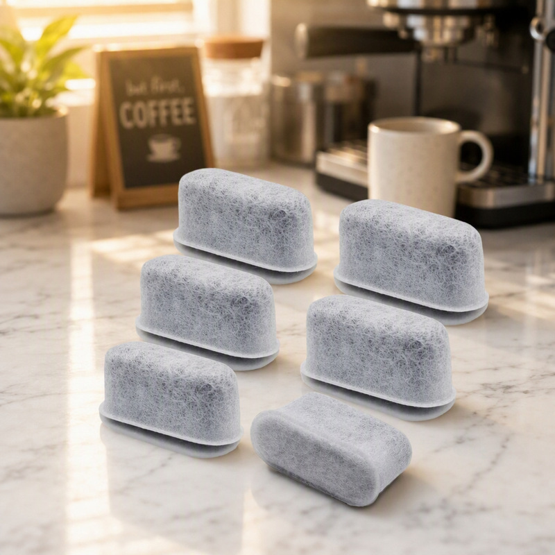 6 Pieces Per Pack Fda Factory Wholesale Cuisinart Coffee Machine Delonghi Braun Coconut Shell Charcoal Filter Element 6 Pieces Per Pack Fda Factory Wholesale Cuisinart Coffee Machine Delonghi Braun Coconut Shell Charcoal Filter Element