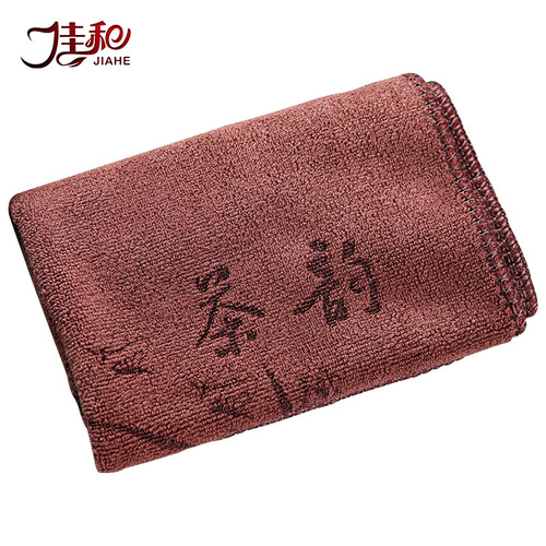 Kung Fu tea towel, high-end tea cloth, absorbent and thickened tea set towel, coffee table, tea tablecloth, Zen rag pad, tea table accessories
