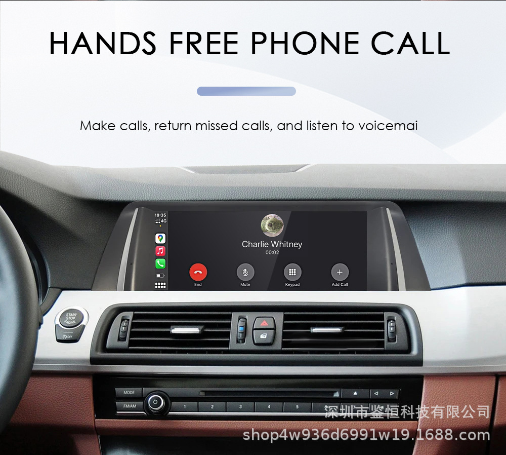 10.25'' Large Screen Navigation System Suitable for 11-17 Bmw 5 Series Cic/Nbt Radio Car Players