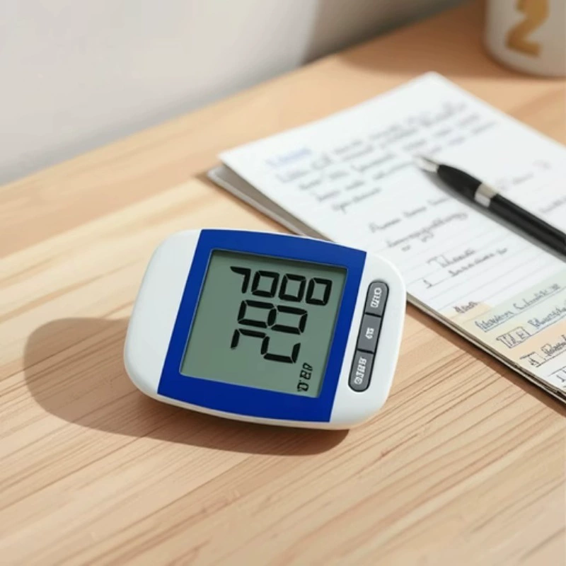 767C Многофункциональный большой экран с цифровым дисплеем Расстояние Калории Ходьба для пожилых людей Реабилитация Упражнения Быстрый бег Бег шаг