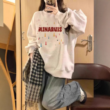 ����ɫ�A�I��ʽ�͹�㼑�chic�l��Ů�b�ﶬ���¿��oversize����