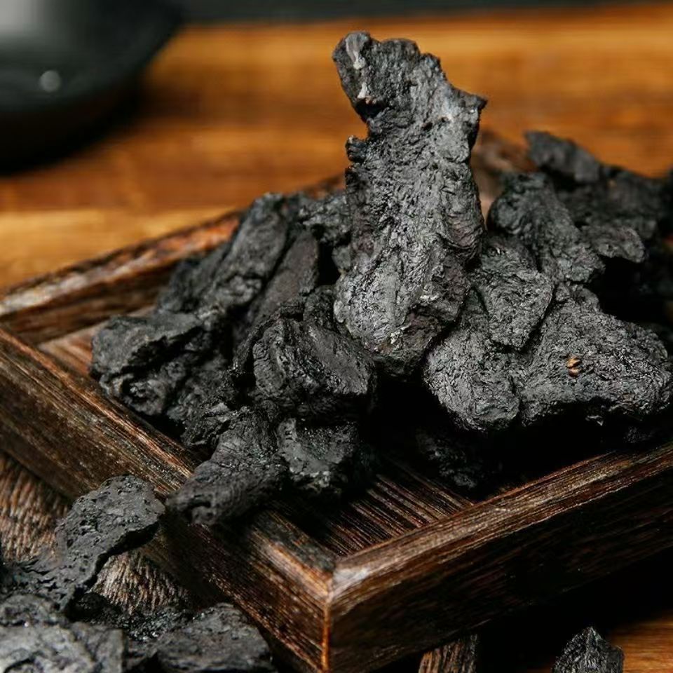 Prepared Rehmannia Root Slices Shu Di Huang 500g Dried Herb for Decoction and Soup key features