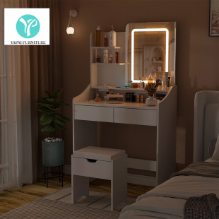 Panel Furniture Cross-Border Supply Amazon Bedroom Dresser Makeup Table Simple Factory Wholesale