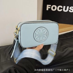 潮クロスボーダーの新型の個性カメラバッグの女性bagsの高級な質感のファッションの百合の小さい大衆の設計のシングル肩の斜めのショルダーバッグ