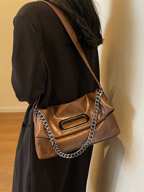 Transfronterizos de alto valor de la cara 2025 nuevo bolso de moda Maillard de viaje bolso de hombro de gran capacidad bolso de mochila mujer