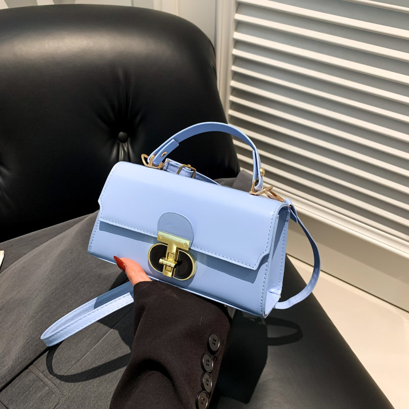 2024 primavera nueva bolsa de moda PU hombro bolso pequeño bolso cuadrado bolso de mujer retro bolso de textura extranjera
