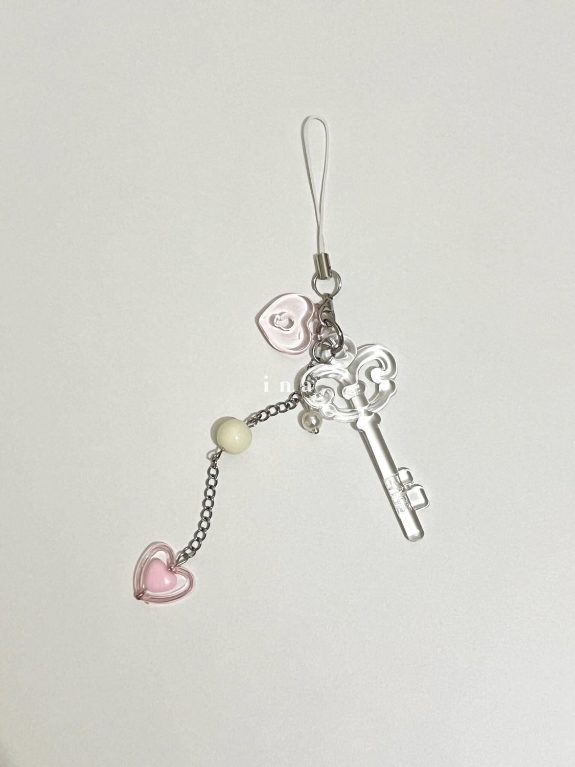 15g Weight Mobile Phone Chain Classification 1 Piece Quantity Casual Occasion Plastic, Resin Material Bow Knot Pattern Sweet Style 1 Piece Sweet Bow Knot Plastic Resin Mobile Phone Chain