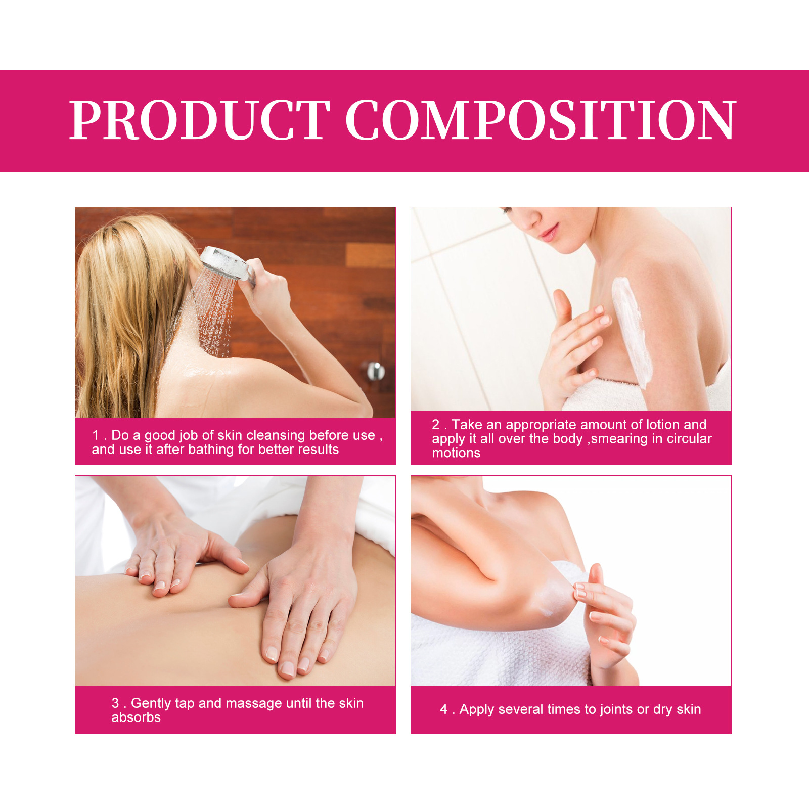 OUHOE underarm skincare cream for removing blackness, brightening skin tone, moisturizing and whitening_voghion.com