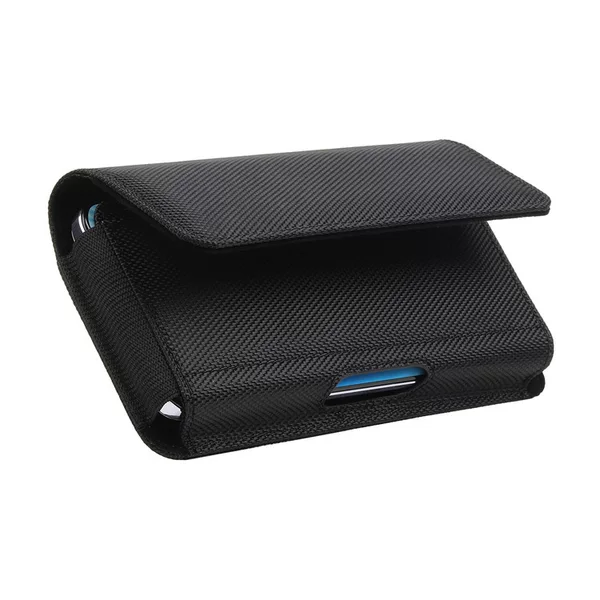 Horizontal mobile phone bag Oxford cloth wear-resistant magnetic buckle belt waist bag 6.5 inch 6.7 inch card men's waist cover