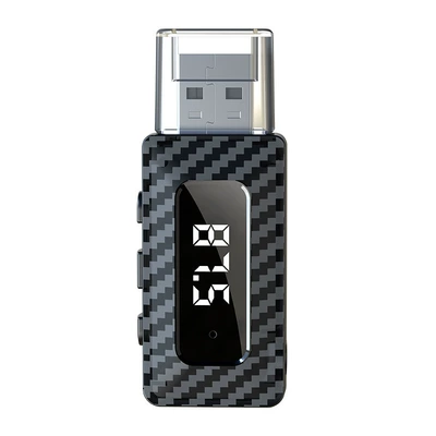 Cross-Border New Car Receiver Fm Transmitter Audio Adapter Wireless Bluetooth Receiver Wholesale (Bluetooth Hands-free dəstləri) - w3-black