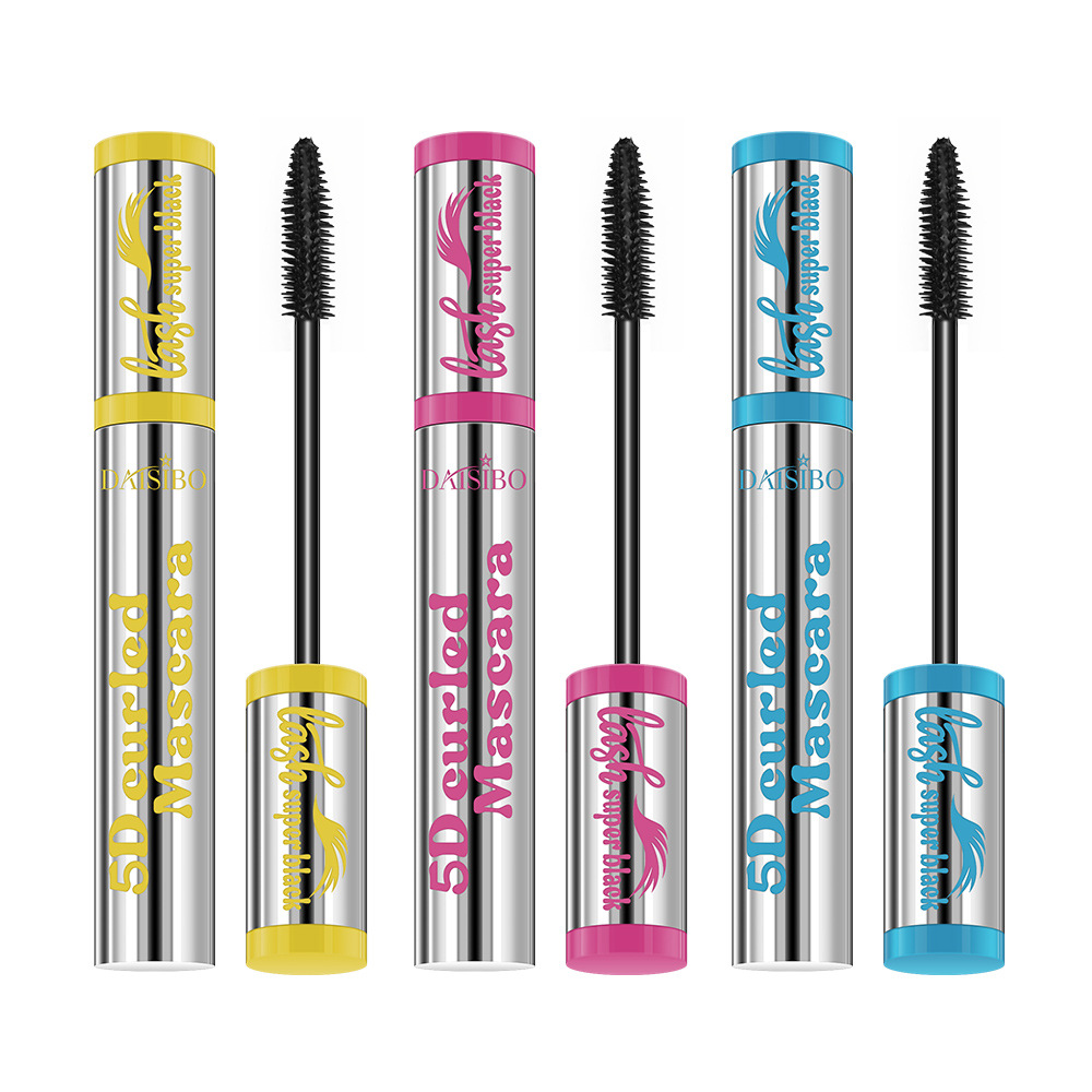 Cross-border DAISIBO three-color mascara is waterproof, sweat-proof, does not smudge, naturally curls, thickens and lengthens undefined