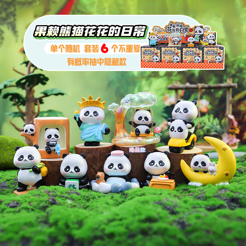 新款网红热卖卡皮巴拉手办吒吒巴拉盲盒水豚儿童玩具桌面摆件批发|undefined