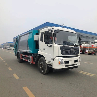 Pure electric compression garbage truck with a fully sealed, leak-proof body, designed for sanitary waste collection, compaction, and transportation (Elektrik zibil maşınları)