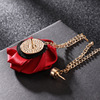 Suit suitable for men and women, accessory, brooch with tassels, chain, Korean style