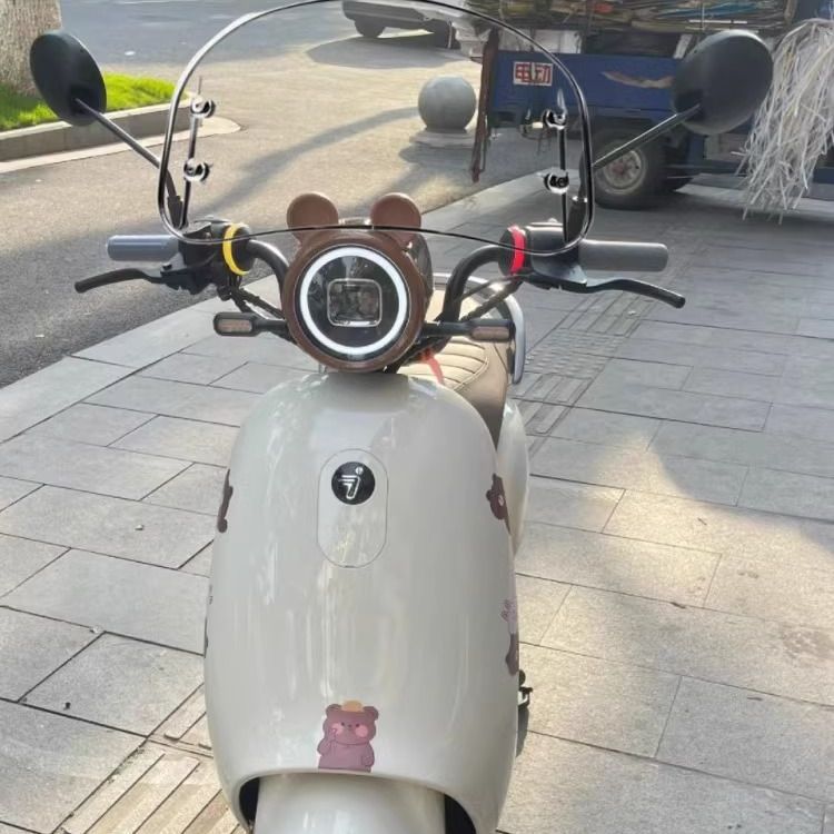 Electric Car Windshield Yadi Modern Emma Maverick Retro Windshield Battery Car Transparent Windshield Accessories