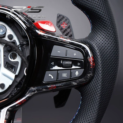 Forged Carbon Fiber Red | Steering wheel