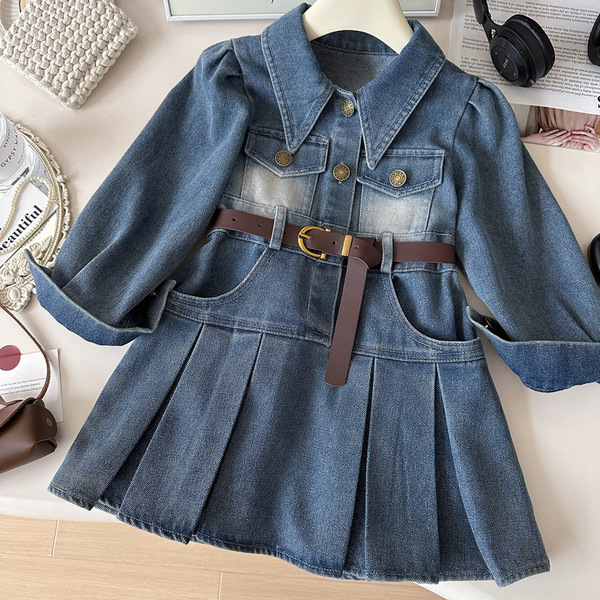 Fashionable denim dress