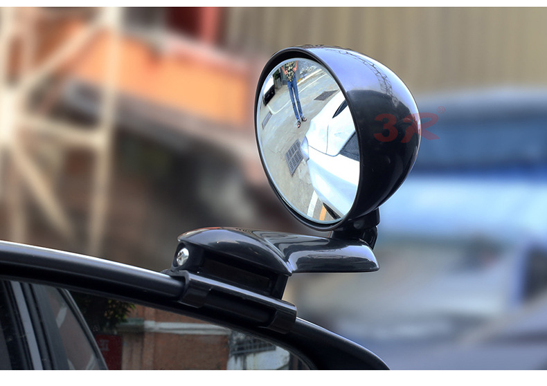Car front and rear wheel blind spot mirror front small round mirror 360 degree right front wheel mirror multifunctional rear mirror blind spot