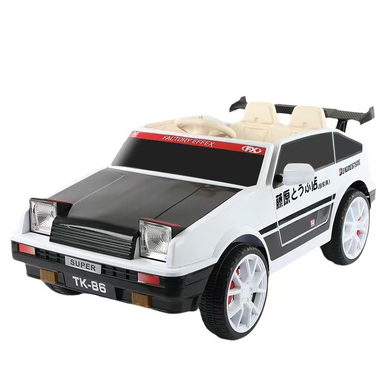 Nuevo coche eléctrico para niños, coche de carga de cuatro ruedas de control remoto para niños, coche de juguete para niños