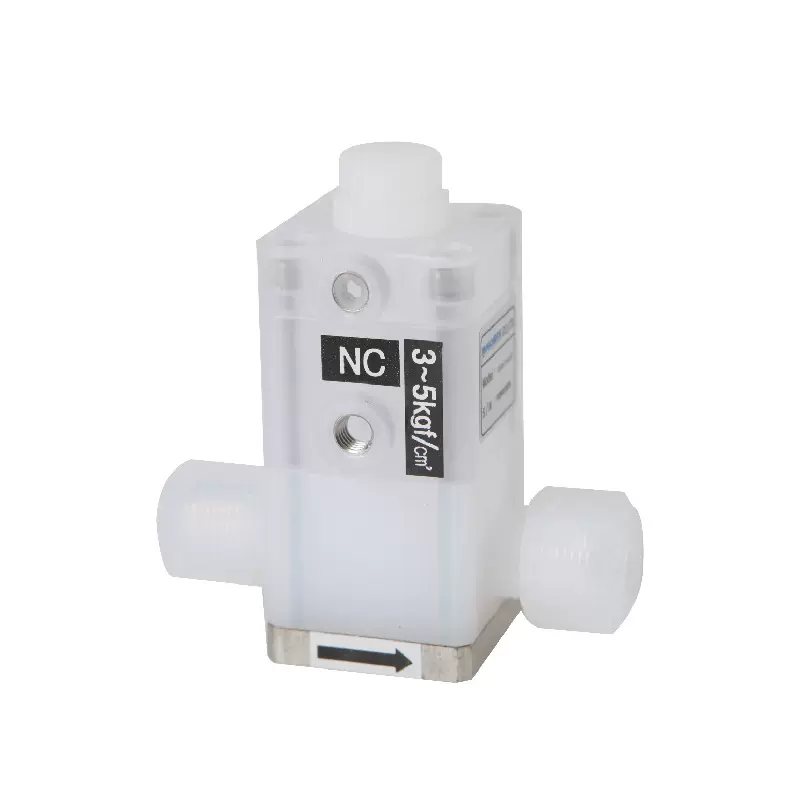 PFA回吸阀半导体设备用高纯耐强酸碱阀门