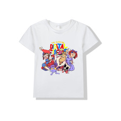 神奇數字馬戲團digital circus小丑衣服卡通印花男女童短袖T恤夏