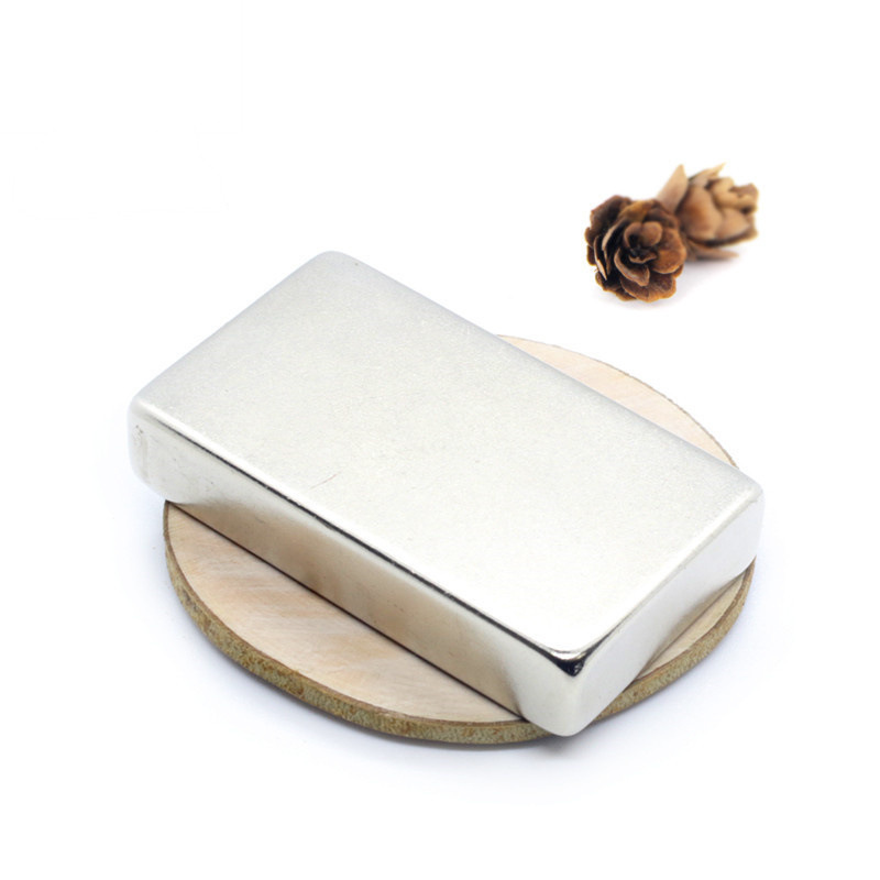 50x40x10mm稀土磁钢钕铁硼强力磁铁50*40*10长方形吸铁石镀镍强磁