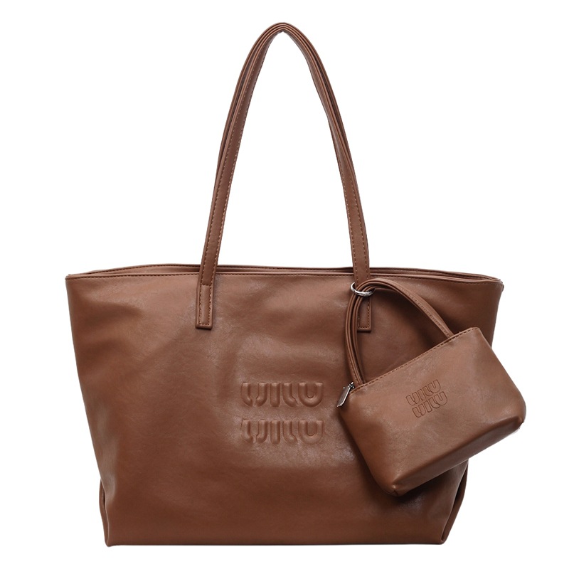 Bolso coreano nicho Zhong tote simple nuevo ocio de gran capacidad alta sensación práctica hombro axilar bolsa de viaje