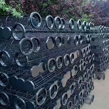 除尘骨架带文氏管镀锌有机硅异型弹簧袋笼工业喷塑除尘器布袋笼骨
