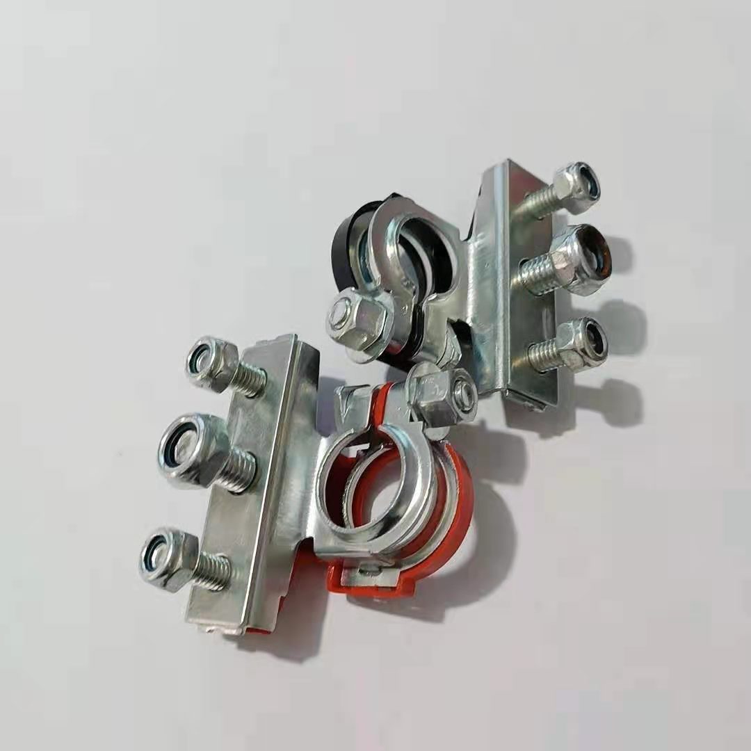 En stock suministro de batería Chuck cabeza de la batería clip de la batería de liberación rápida Tarjeta de cableado poroso