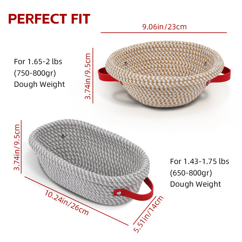 Amazon Indonesia Vietnam European-Style Fermentation Basket Vietnamese Rattan Baking Utensils Country Bread Round Bread Basket