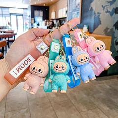 クリエイティブ labubu ラブリーリトルシープキーホルダーかわいい漫画人形卸売ブラインドボックスペンダントギフト
