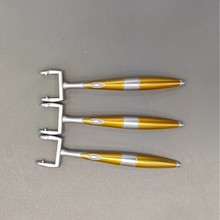 金色钛合金滚轮微针滚针脸部导入仪手动按摩滚轮钛合金微针批发