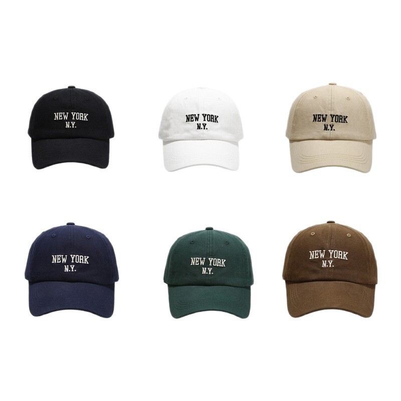 high quality South Korea Trendy Brand Letter Embroidered Soft Top Baseball Cap Internet Popular Street Shaped Face Small Cap Women's Four Seasons Wear