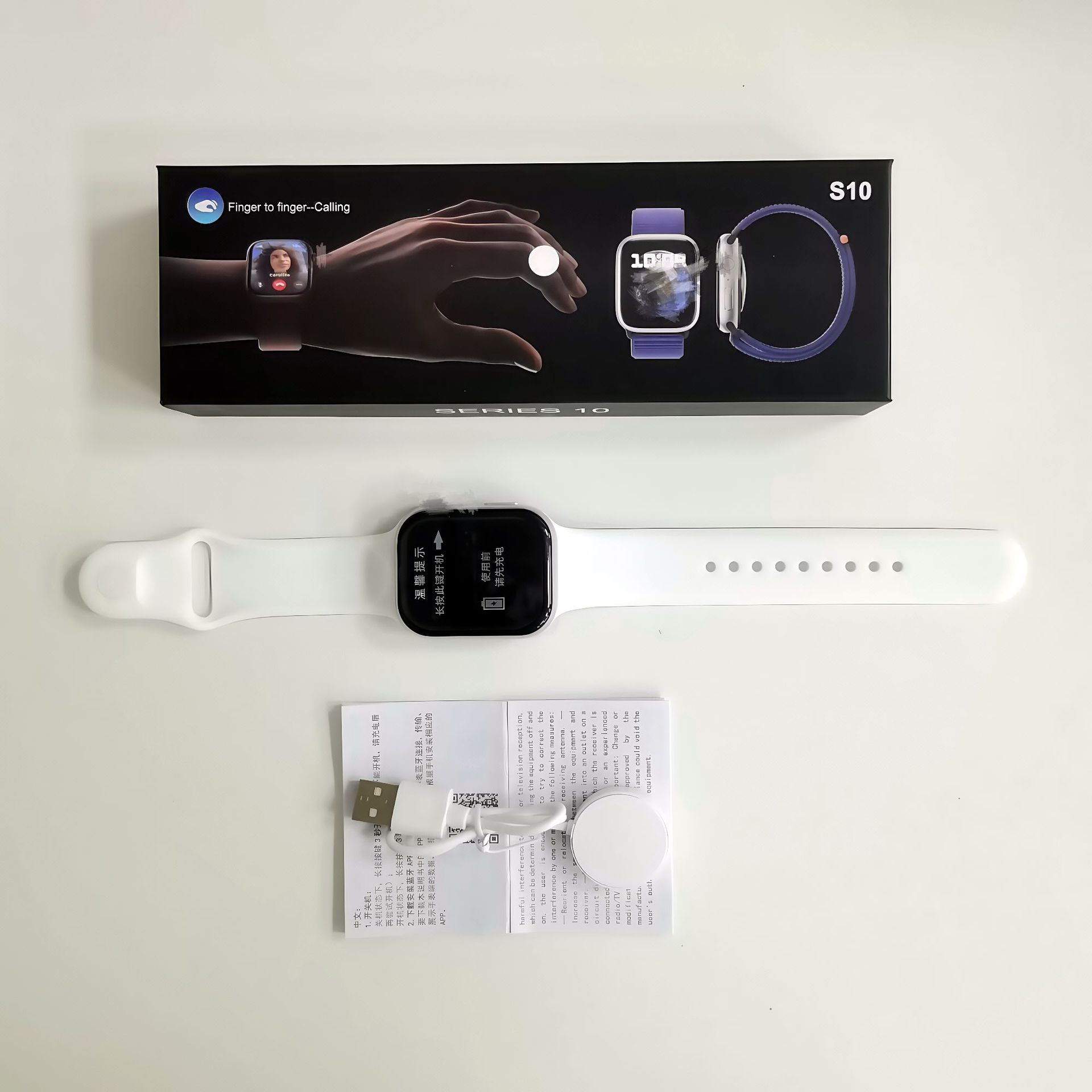 S10 화이트(Alipay NFC 없음, 저렴한 가격 및 인기 모델)