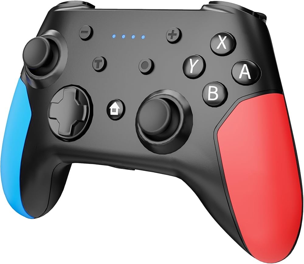 Control de Juego Inalámbrico Bluetooth Switch 2 en ABS con Vibración para Switch PC Android